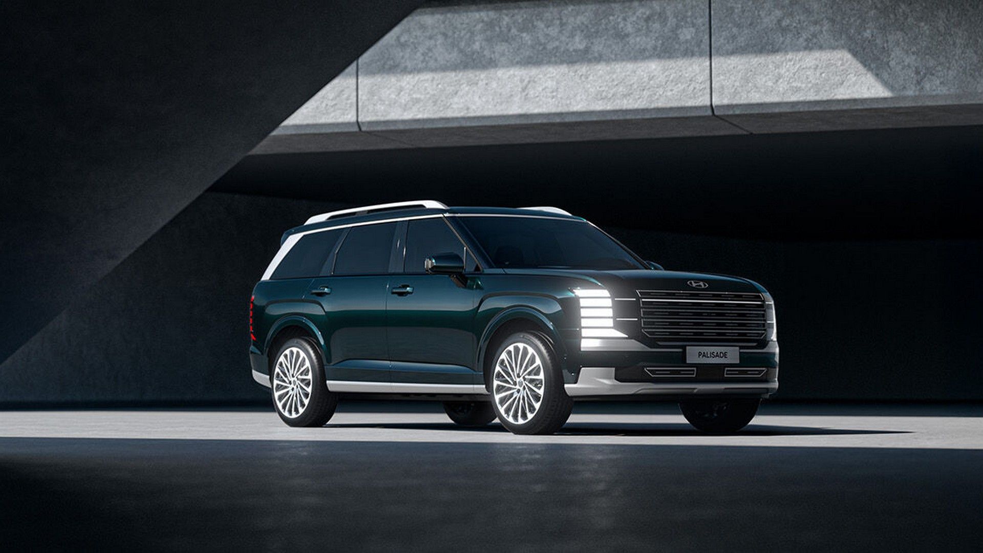 팰리세이드 하이브리드 시내