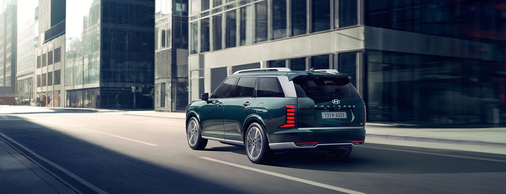 팰리세이드 하이브리드 야간