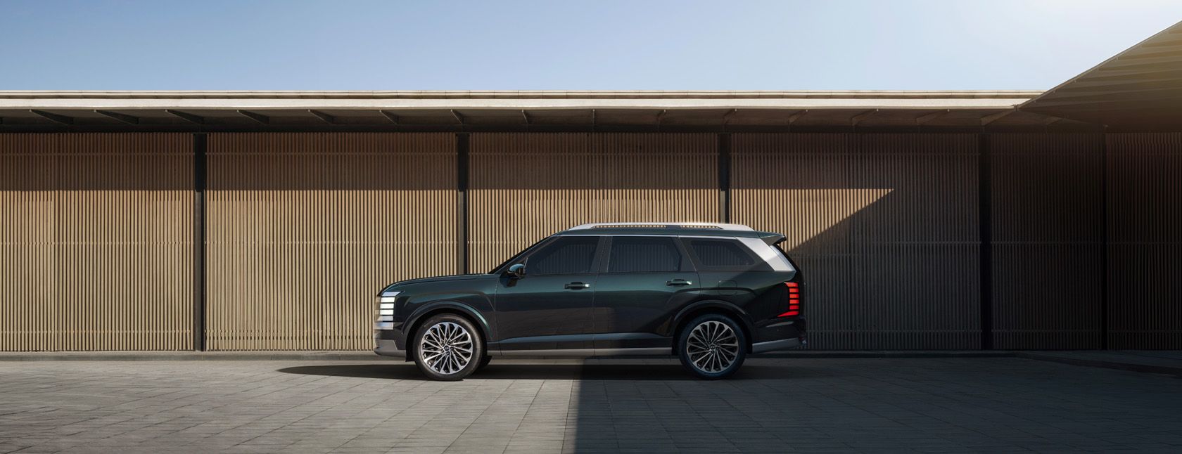 팰리세이드 하이브리드 측면